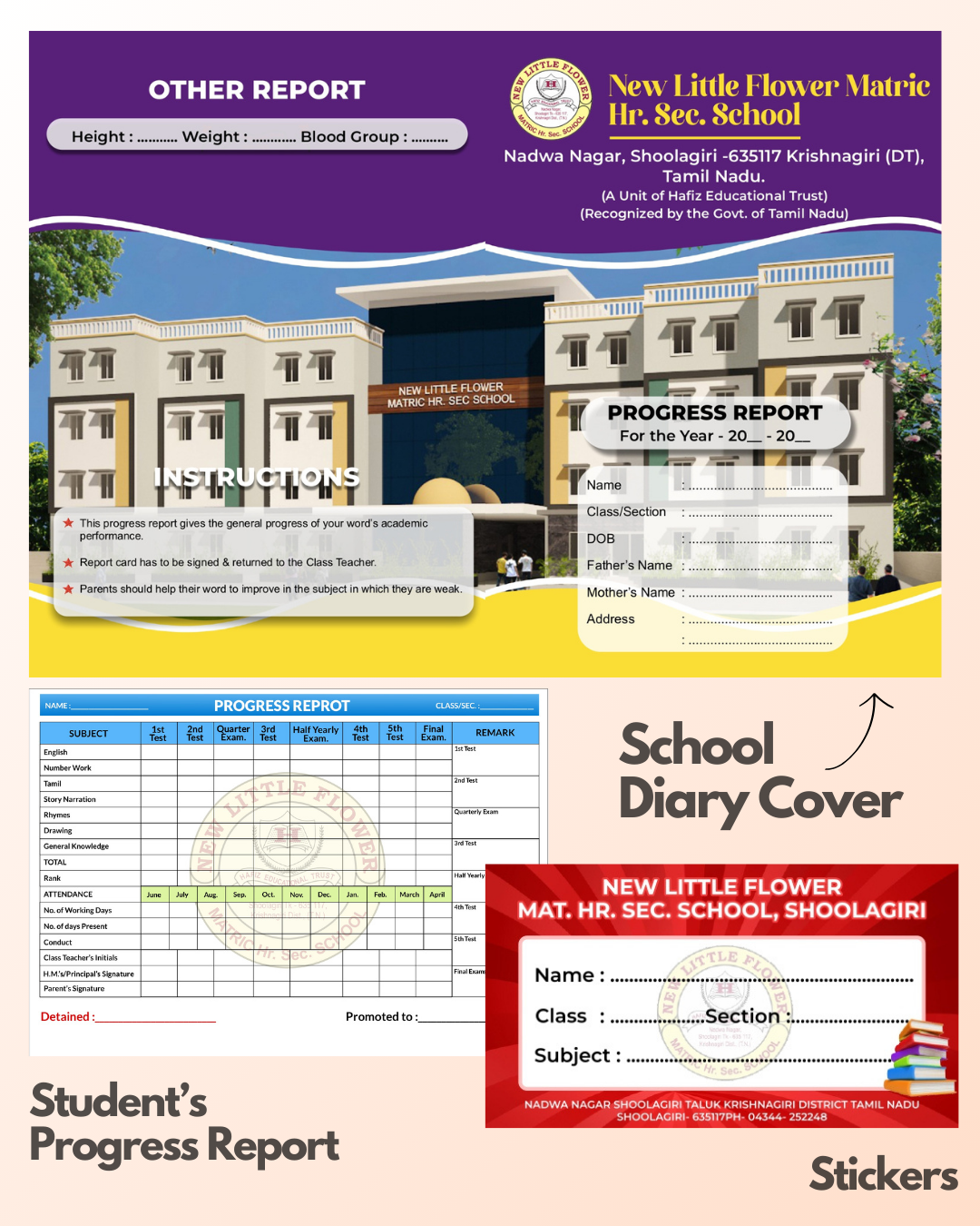 School Diary & Progress Report